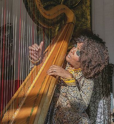 Radha performing at Royce Hall, UCLA